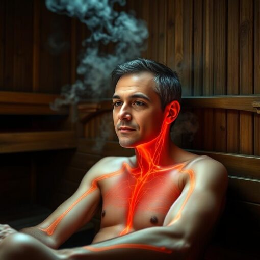 Sauna auf den Blutdruck