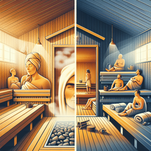 Unterschied zwischen Dampfbad und Sauna