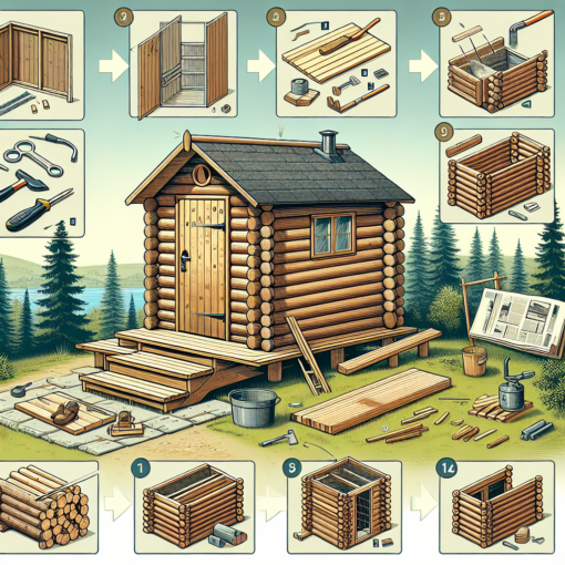 Outdoor Sauna selber bauen Anleitung