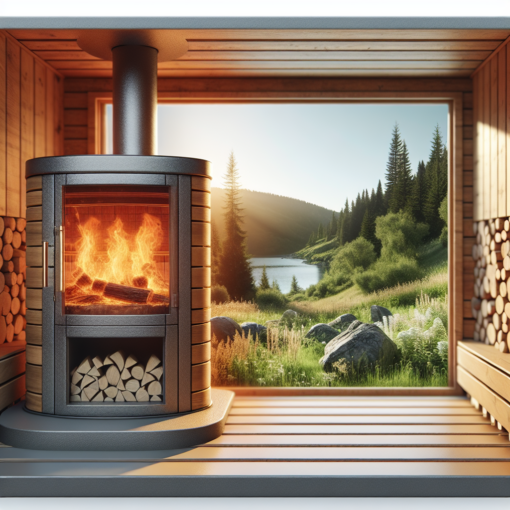 Holzbeheizter Saunaofen für Außensaunas