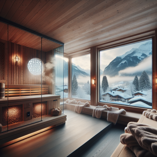 Heimsauna und Winterdepression