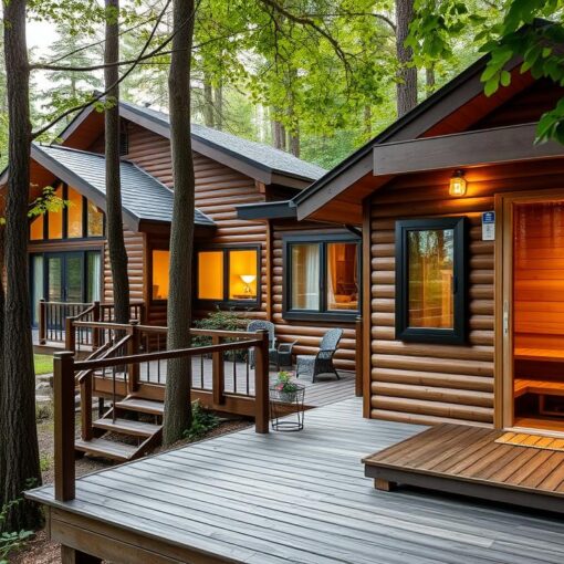 Ferienhaus mit Sauna