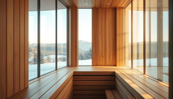 Sauna Fenster