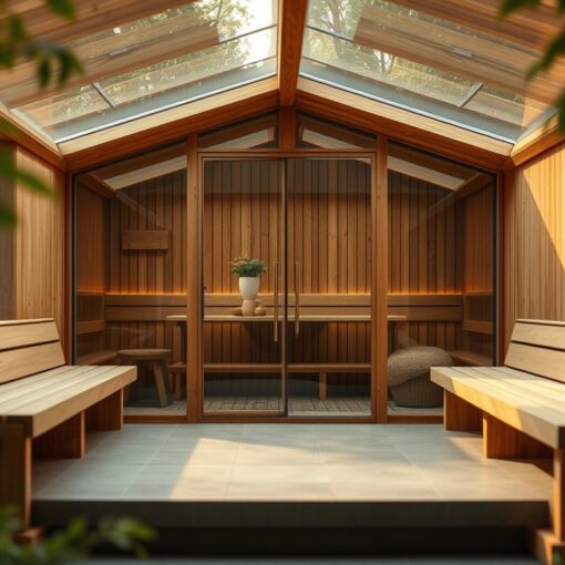 Gartensauna 4 Personen