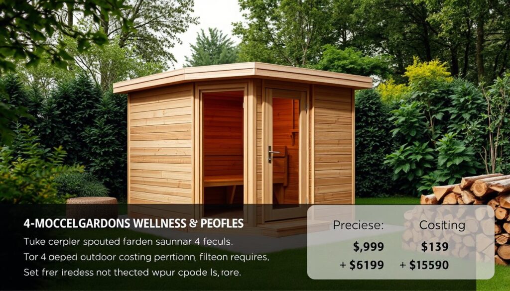 Gartensauna Kosten Übersicht