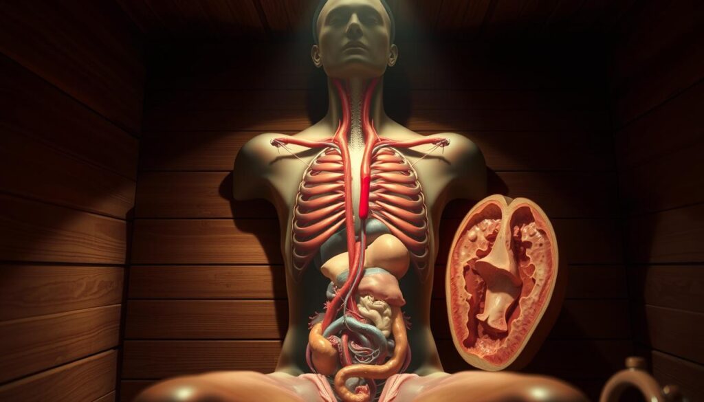 Physiologische Veränderungen beim Saunieren