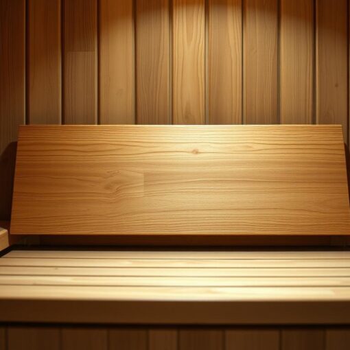 Sauna Kopfstütze selber bauen