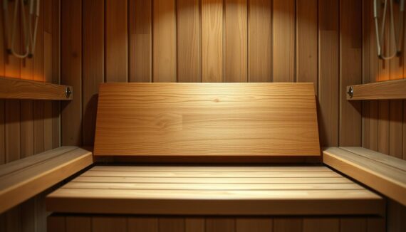 Sauna Kopfstütze selber bauen