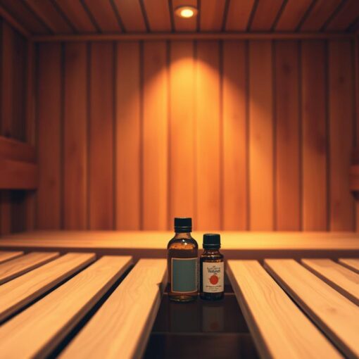 Infrarotkabine Duftöle Anwendung