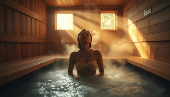 wie oft Sauna