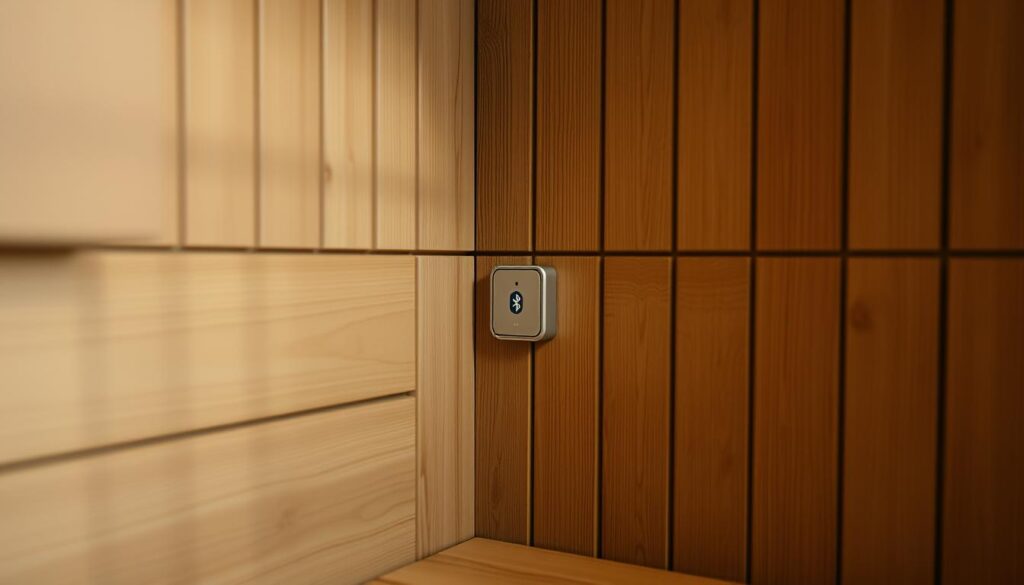 Bluetooth Modul Installation in Sauna