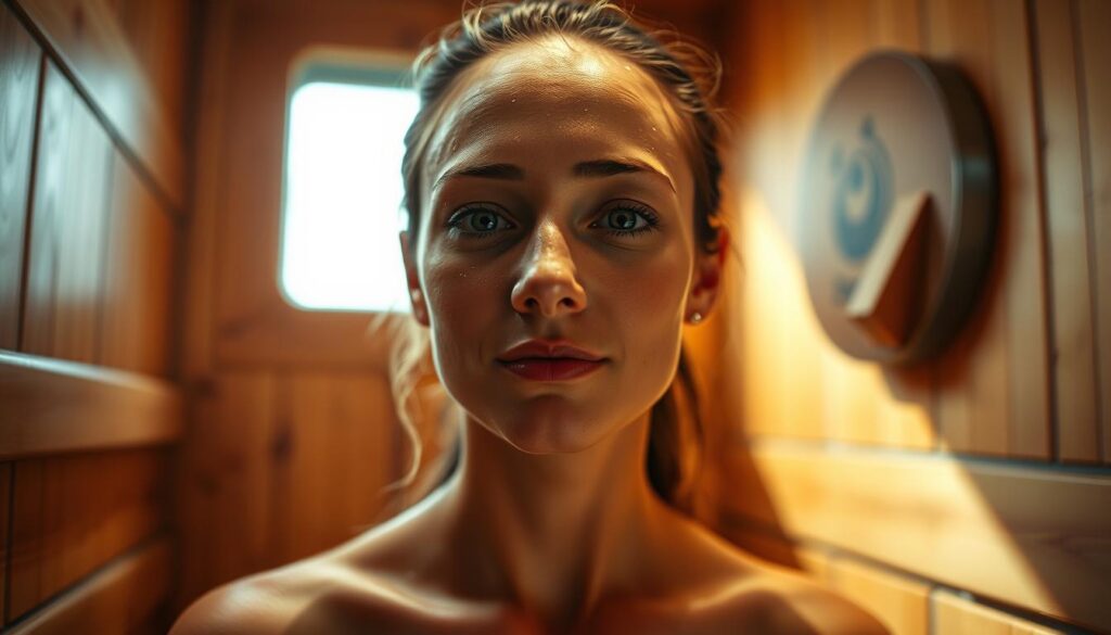 Hautgesundheit durch Saunagang nach dem Training