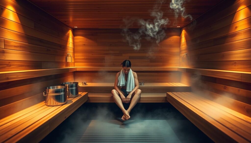 Sauna Regeneration für Sportler