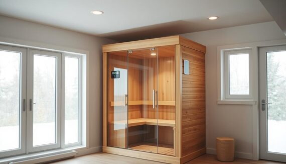 Kleine Sauna
