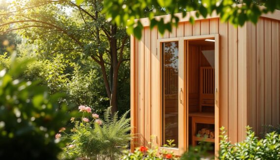 Sauna 2x2 m