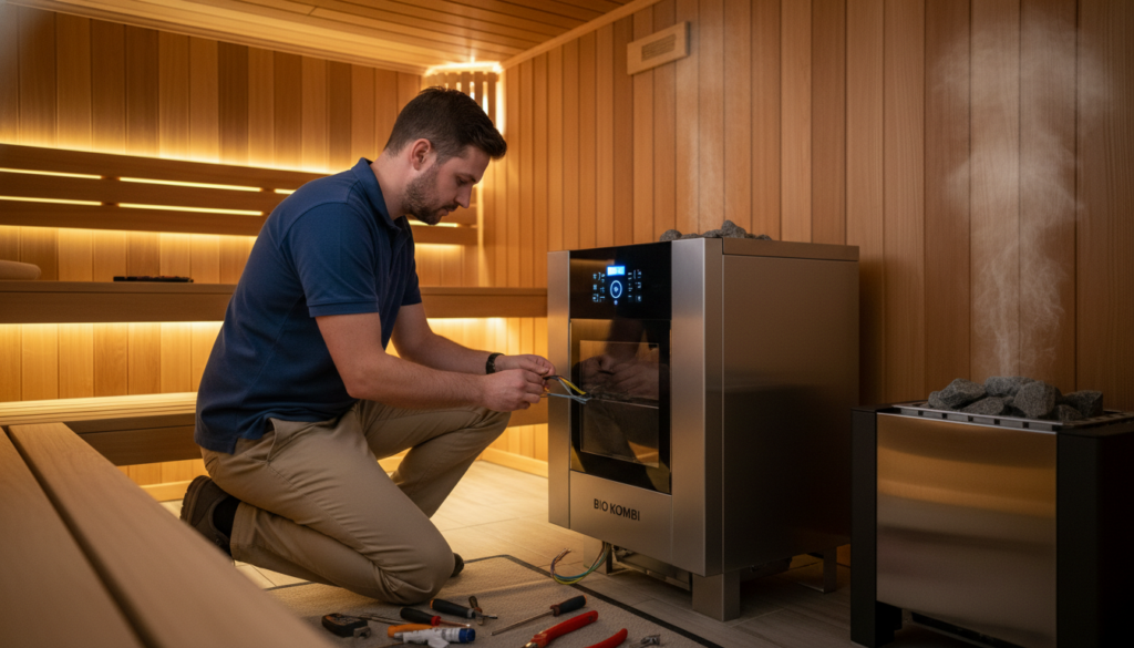 Saunaofen Installation Wartung Saunaofen Installation Wartung