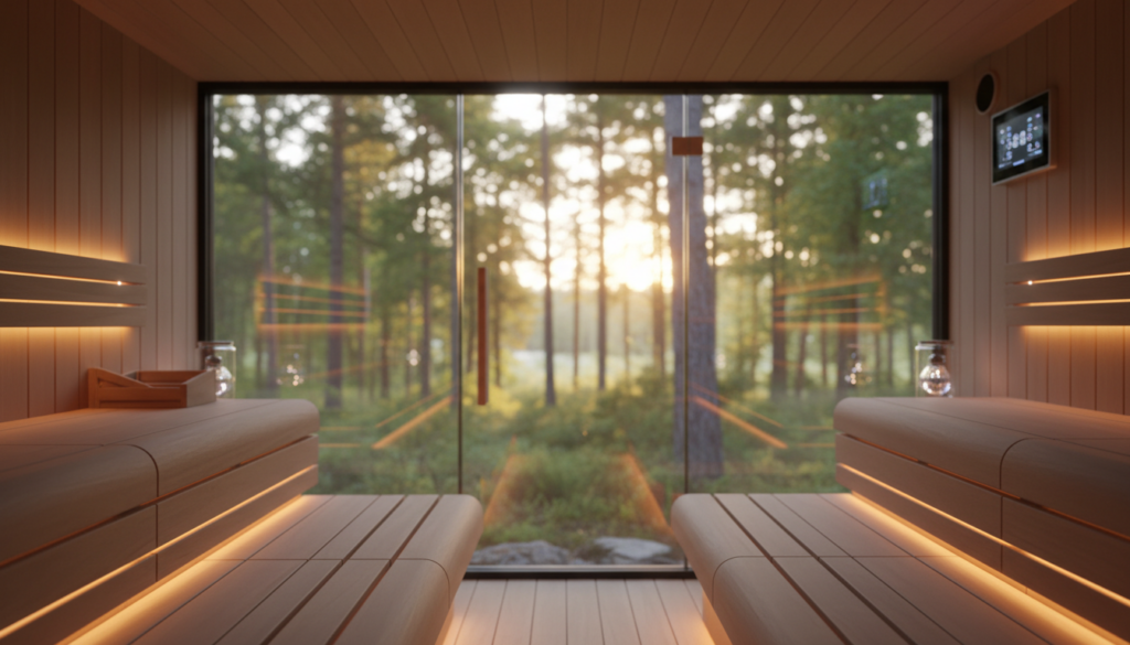 moderne Sauna Materialien moderne Sauna Materialien