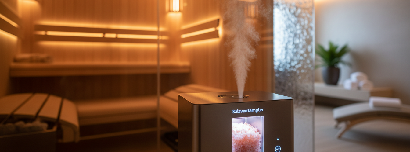 Salzverdampfer für Infrarotkabine