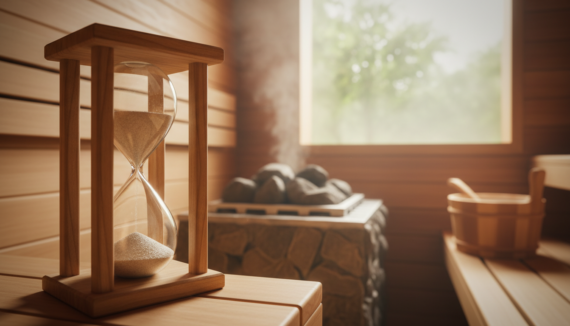 Sauna Sanduhr