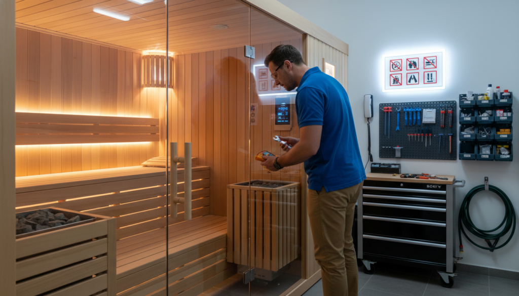 Sicherheit und Wartung Kombisauna Sicherheit und Wartung Kombisauna