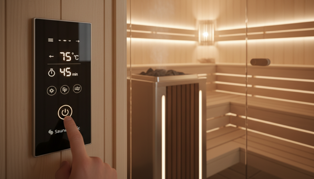 Steuerungsoptionen Saunaofen Steuerungsoptionen Saunaofen