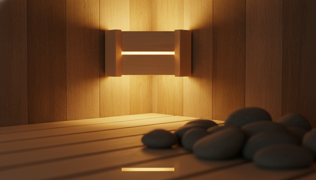 Optimale Lichtverteilung Saunalampe Optimale Lichtverteilung Saunalampe