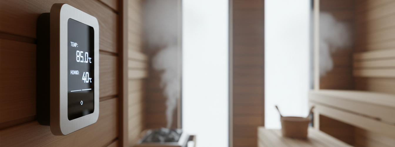 Temperaturfühler für die Sauna