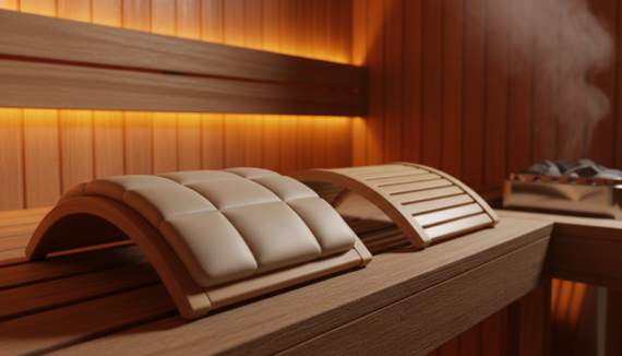 Sauna Kopfstütze