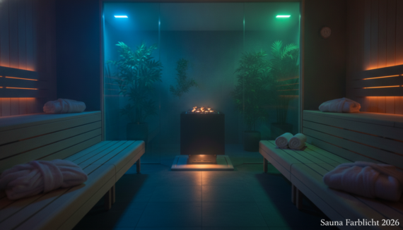 Sauna Farblicht